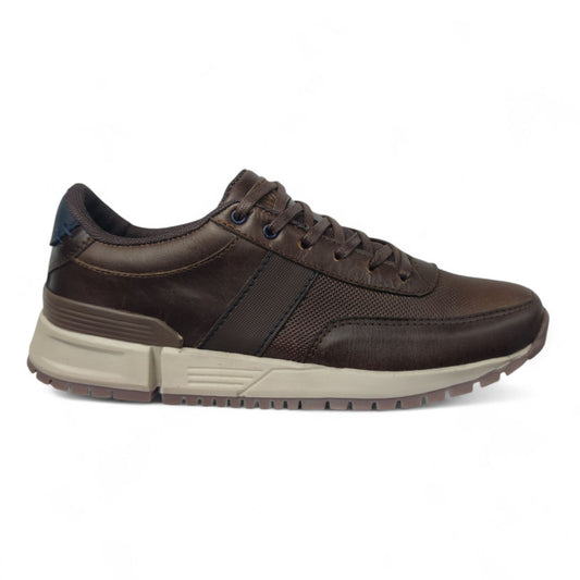 Tenis Sneakers Ref. Vulcano color Café