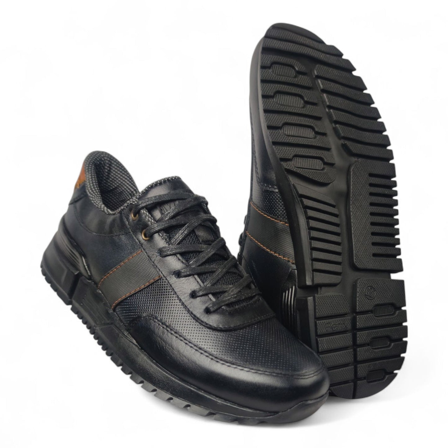 Tenis Sneakers Ref. Vulcano color Negro