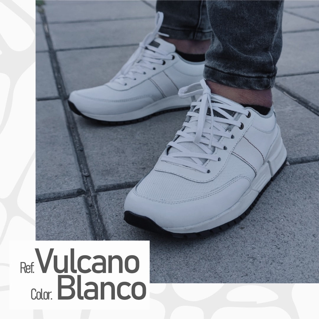Tenis Sneakers Ref. Vulcano color Blanco